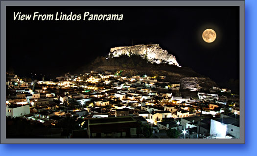 View from Lindos Panorama
